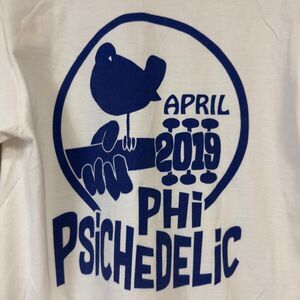 Phi Kappa Psi Sorority Fraternity Fundraiser 2019 T-Shirt Mens Medium White tee